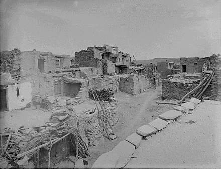 pueblo scene