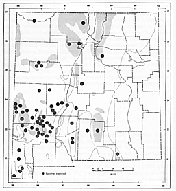 Range map of Mtn. Lion