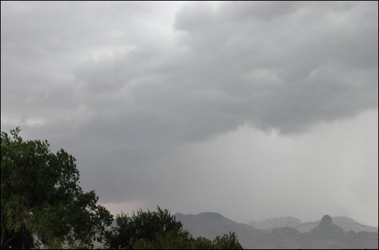 scene with clouds