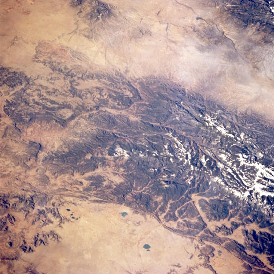 Southern end of the Rocky Mountains, Sangre de Cristo Range