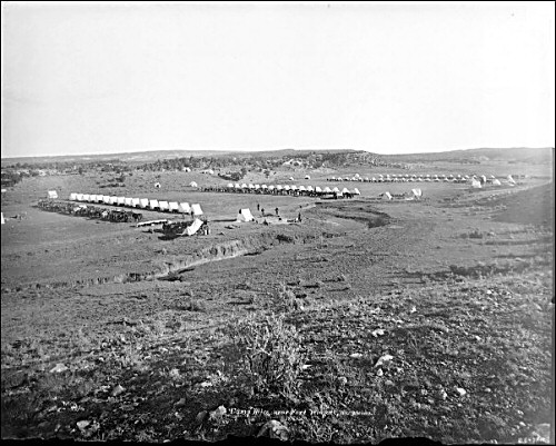 encampment at Fort Wingate
