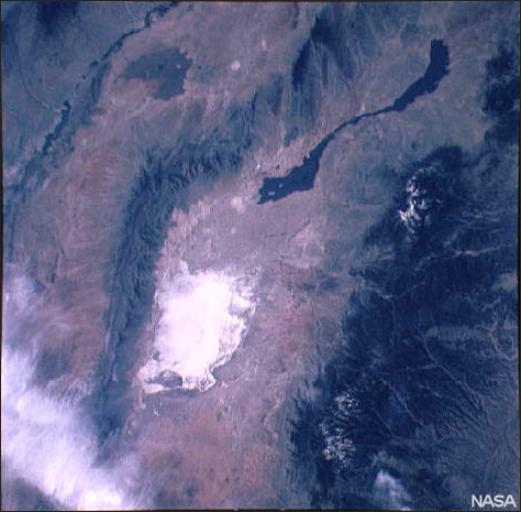 Tularosa Basin and vicinity from space