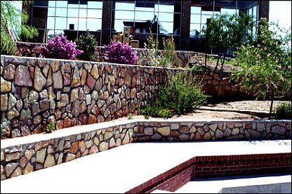 View from upper amphitheater toward the northeast