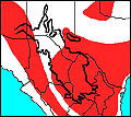 distribution map of Myotis velifer