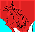 distribution map of desert shrew