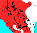 distribution map of Parastrellus hesperus