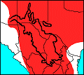 distribution map for black bear