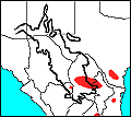distribution map of Tantilla atriceps