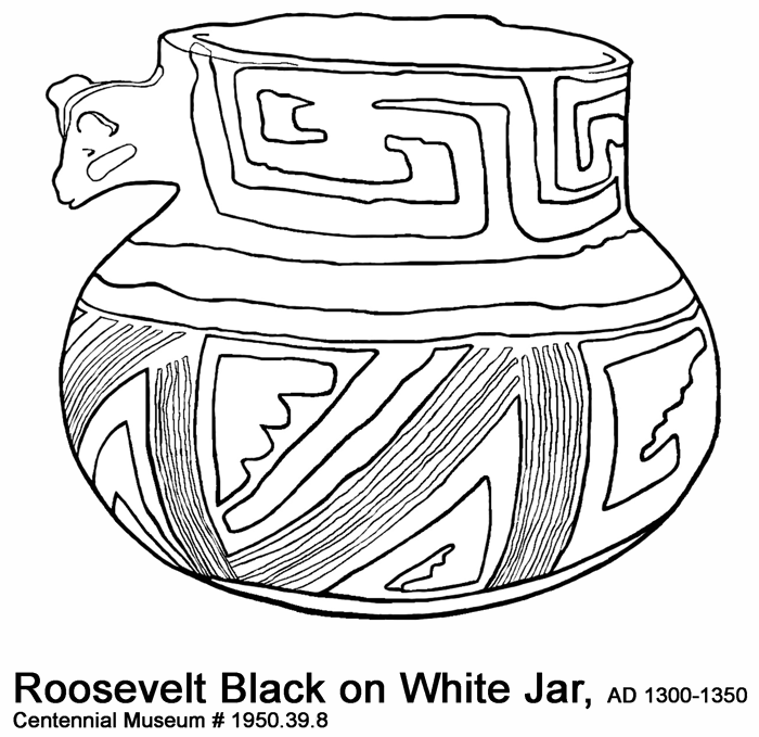 Coloring page: Roosevelt Jar