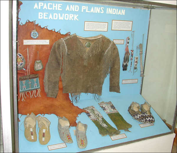 Apache and Plains Indian beadwork